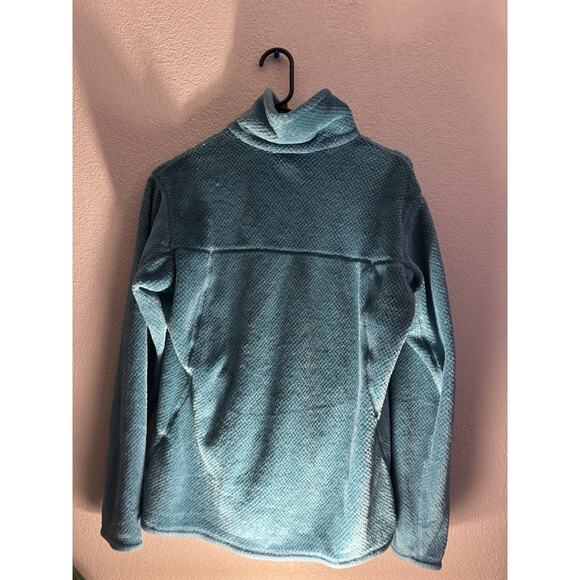 Patagonia Re-Tool Snap-T Pullover Fleece Polartec Women's Large Green Teal - Picture 2 of 4